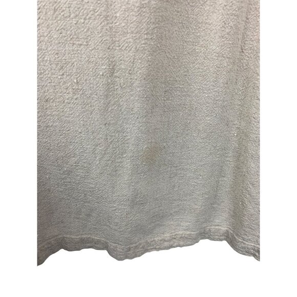 Coldwater Creek Womens XL Beige Linen Blend Button-Up Shirt - Picture 3 of 5